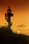 Portel Lighthouse or Alprech Lighthouse, Opal Coast, Pas-de-Calais, France