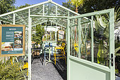 LAMS greenhouse stand, Salon Jardins, Jardin / Aux Tuileries, May 2023, Paris, France