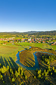 Mouthe, spring of the Doubs river, Doubs, France