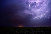 Modest supercell that produced 3 cm of hail in the area. Numerous inter-thunderstorm lightning flashes were observed. France