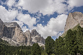 Viewpoint of dolomites, Trentino, Italy