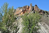 Canyon of the rio Martin between Obon and Peñarroyas, Province of Teruel, Spain