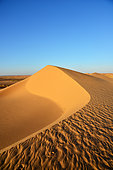 Dunes of the Adrar desert near Chinguetti. Ancient ksour of Ouadane, Chinguetti, Tichitt and Oualata. Adrar. Mauritania