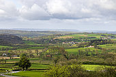 Bocage Boulonnais in spring, Pas de Calais, France