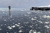 Landscape of the east coast of Foyn Island, Ross Sea, Antarctica