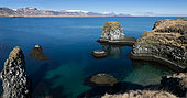 Arnastrapi cliffs on Iceland's Snaefellsjökul peninsula