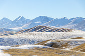 Kyrgyz highlands landscape, Tian Shan, Kyrgyzstan