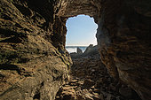 The Grotto of Saint Catherine. Legend has it that Saint Vénère made a 40-day retreat at the Grotte Santa Catalina, which in Sisco is located under the Cap Corse road, at the foot of the convent of the same name, Corsica, France.