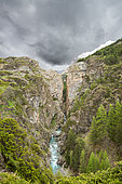 Pont du châtelet, Fouillouse, Ubaye, Alpes, France