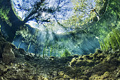 Buèges spring, Hérault, Occitanie, France