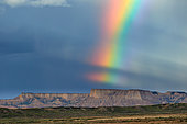 Bardenas Reales Natural Park and Biosphere Reserve. Navarra, Spain