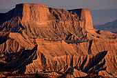Bardenas Reales Natural Park and Biosphere Reserve. Navarra, Spain