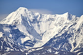 Alaska Range, Hayes (13832 feet) and Moffit (13020 feet) mountains, along the Richardson Higway, Alaska, USA