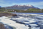 Summit lake, along the Richardson Highway, Alaska, USA