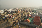 Kumbh Mela 2025: The Sacred Goes Viral. A Sea of Devotion. The Grand Spectacle of the Maha Kumbh Mela. Stretching as far as the eye can see, the Maha Kumbh Mela transforms the landscape into a vast expanse of faith. Millions of pilgrims, ascetics, and travelers converge on the sacred banks of the Ganges, creating a temporary megacity of devotion. Boats fill the river, tents line the shores, and makeshift settlements emerge to accommodate the world's largest spiritual gathering. The scale of the event is a testament to the enduring power of faith and tradition, turning this sacred confluence into a breathtaking human phenomenon.