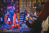 Kumbh Mela 2025: The Sacred Goes Viral. Capturing Sacred Moments. In the midst of the spiritual fervor at the Maha Kumbh Mela, the sacred tents of the Naga Sadhus become not only a symbol of asceticism but also a modern-day attraction. Pilgrims, with their smartphones in hand, pause to capture the moment, blending ancient spirituality with contemporary expression. As the Naga Sadhus remain focused on their spiritual journey, the pilgrims share their experiences in real time, allowing the sacred event to transcend physical boundaries. This fusion of devotion and digital documentation reflects the evolving nature of pilgrimage, where faith and modern technology coexist.