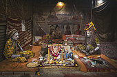 Kumbh Mela 2025: The Sacred Goes Viral. The Naga Sadhus: Guardians of the Kumbh Mela. At the Maha Kumbh Mela, the Naga Sadhus stand as powerful symbols of asceticism and strength. With their distinctive appearance, clad in nothing but ash, with dreadlocked hair and intense spiritual focus, they greet pilgrims with both grace and authority. As the faithful approach, offering their donations, the Naga Sadhus accept them not for material gain but as a reminder of the sacred cycle of giving. These ascetics, who have renounced all worldly attachments, embody the spirit of selflessness and spiritual devotion, welcoming the pilgrims in their journey to purification and enlightenment.