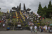 Pura Agun Besakih Temple (Rendang, Karangasem). Comprising 23 temples. Located on the slopes of the Agung volcano. Eastern part of the island of Bali. Indonesia