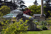 The Bary greenhouse from 1880, Botanical Garden, Strasbourg, Bas-Rhin, France