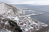 Rausu village in Hohkkaido, Japan