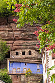 The cave dwellings of Graufthal, Bas-Rhin, Alsace, France