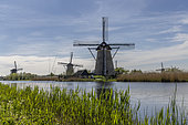 Windmills at Kinderdijk, South Holland, Netherlands