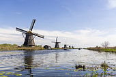 Windmills at Kinderdijk, South Holland, Netherlands