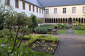 Garden of Medicinal Herbs, Cloister of the Récollets, European Institute of Ecology, Metz, Moselle, France