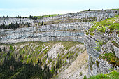 Cirque du Creux du Van in springtime, Switzerland