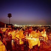 Sissifos roof-top restaurant. Grèce, Grèce Centrale et Eubée, Athènes, Attique, SIM711680