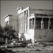 Porch of the Caryatids, Erechtheion. Grèce, Grèce Centrale et Eubée, Athènes, Attique, SIM711697