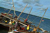 Kenya Lamu archipelago Lamu port