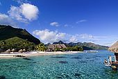 Polynesia, Moorea island, Sheraton hotel