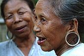 Arakan, Mrauk U, typical earring Shakama people