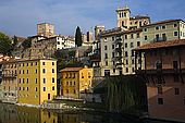Bassano del Grappa on the River Brenta, Veneto, Italy