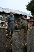 A farmer, village of Strembec, Valley of Permet, Albania