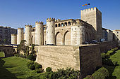 Palacio de la Aljaferia, Zaragoza, Saragossa, Aragon, Spain