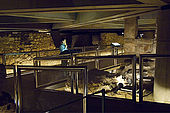 Roman Forum Museum, Plaza La Seo, Zaragoza, Saragossa, Aragon, Spain