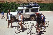Mountain biking in the Dades Valley, Morocco