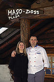 Jessica and Valerio at Maso Doss, Pinzolo, Trentino, Italy. Tel 0465 502758