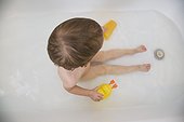 Toddler in a Tub