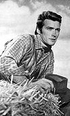 Rawhide [us Tv Series 1959 - 1965] Clint Eastwood As Rowdy Yates Rawhide