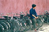 Chine, Canton, bicyclettes
