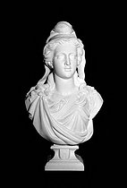 Grand Buste Marianne - Sculpture Stucoplastre 47 Cm - Décoration Française